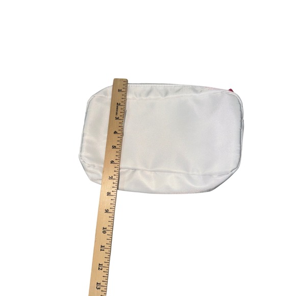 Simply Southern White Team‎ Bride Glitter Cosmetic Bag Pouch - Picture 3 of 5